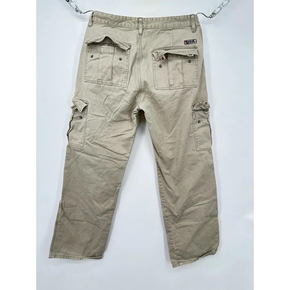 Cargo Pants‎ Y2K Paratrooper Tan Vtg Mens 32